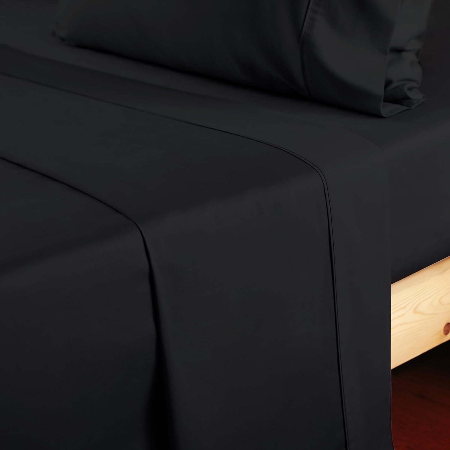 Breathable Luxury Sheet Only, 600 Thread Count 100% Egyptian Top Sheet 1Pcs, Cool & Breathable Bed Sheets Wrinkle, Fade, Stain Resistan... - Cooling Hotel Quality Bedding Sheets and Pillowcases Detail
