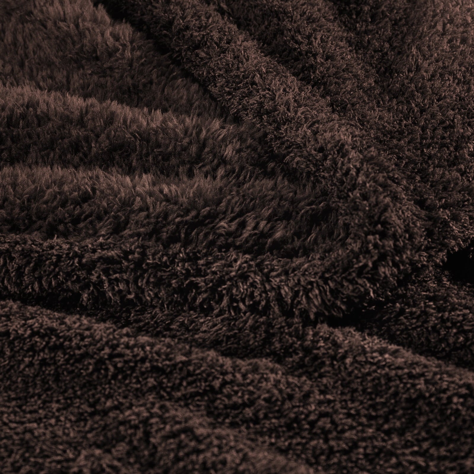 Super Soft Flannel Fuzzy Fleece Throw Blanket for Couch Sofa, Lightweight Fluffy Solid Velvet Blanket, 50x60 Inches, Coffee - Luxury Knitted Decorative Throw Blanket with Fringes Detail