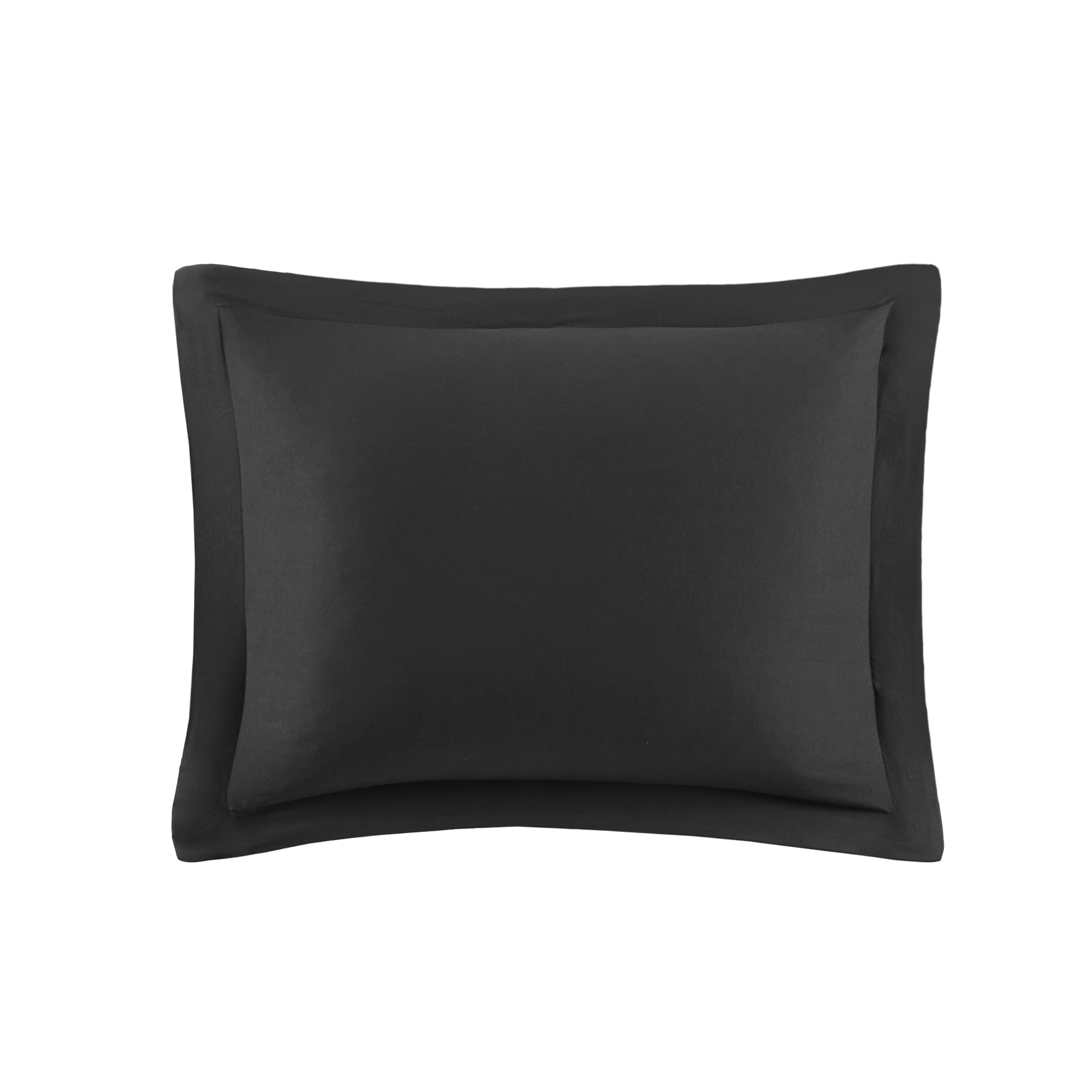 Luxurious Quilted All in One Down Alt Reversible Comforter and Sheet set- 5 Piece, Twin, Black - Luxurious Quilted Duvet Cover Set Detail