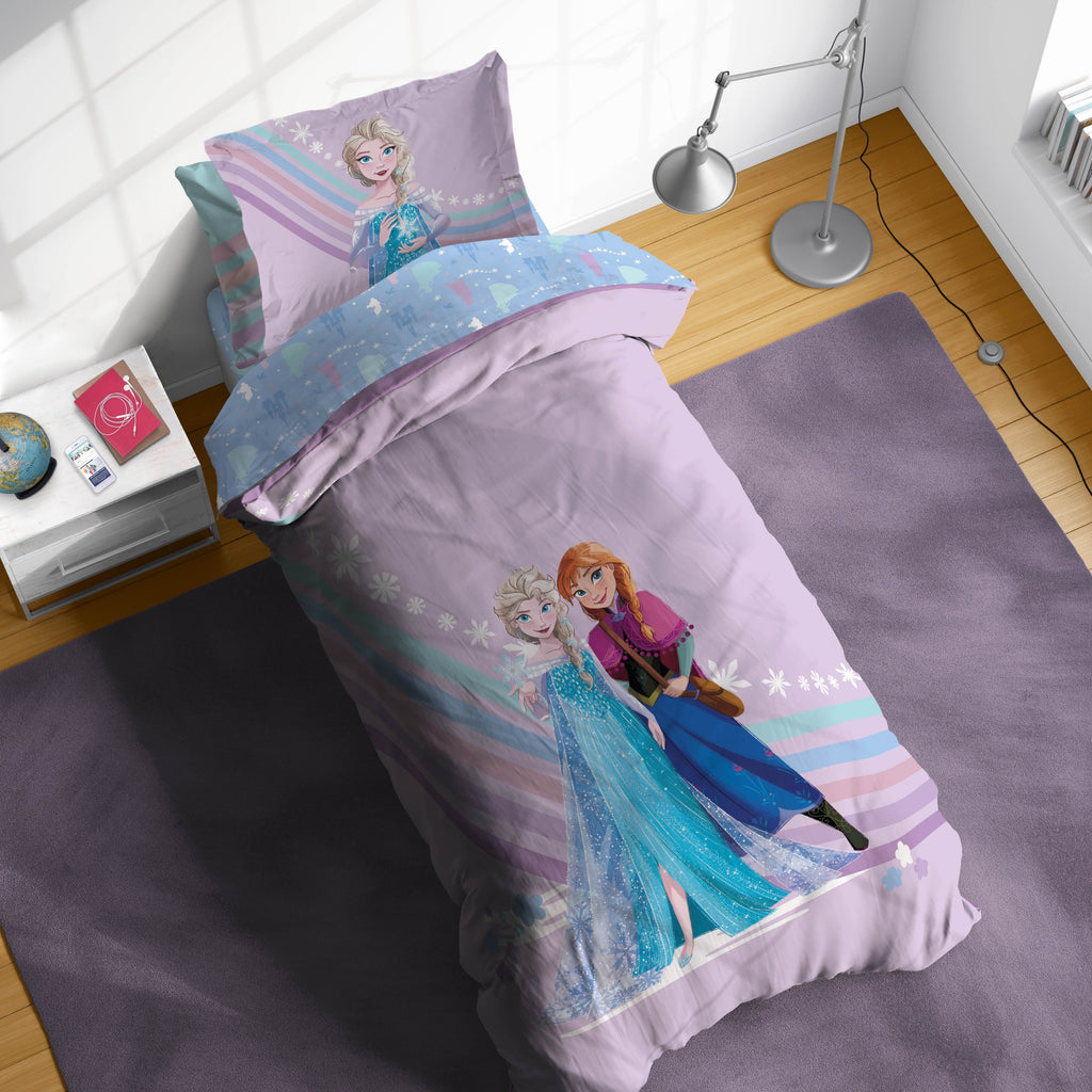 All-Season The Poet Inside 5 Piece Twin Size Kids Comforter Set wth Sham - Super Soft Elsa Bed Set for Kids - Hypoallergenic Ultra-Fluffy Quilt for Winter Detail