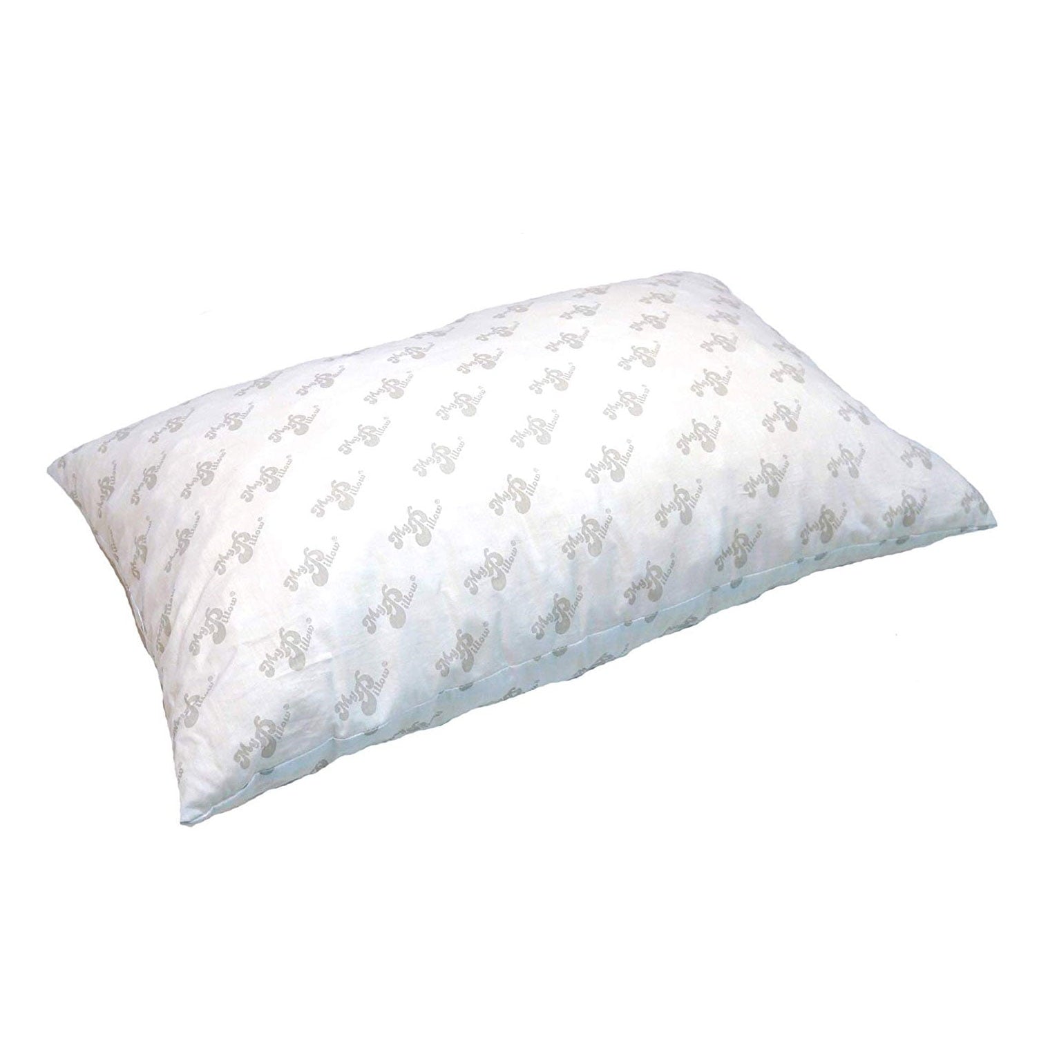 Fluffy Shredded Foam King Sized Bed Deep Sleep Pillow, Green Firm Fill - Orthopedic Shredded Foam Bed Pillow Set Detail