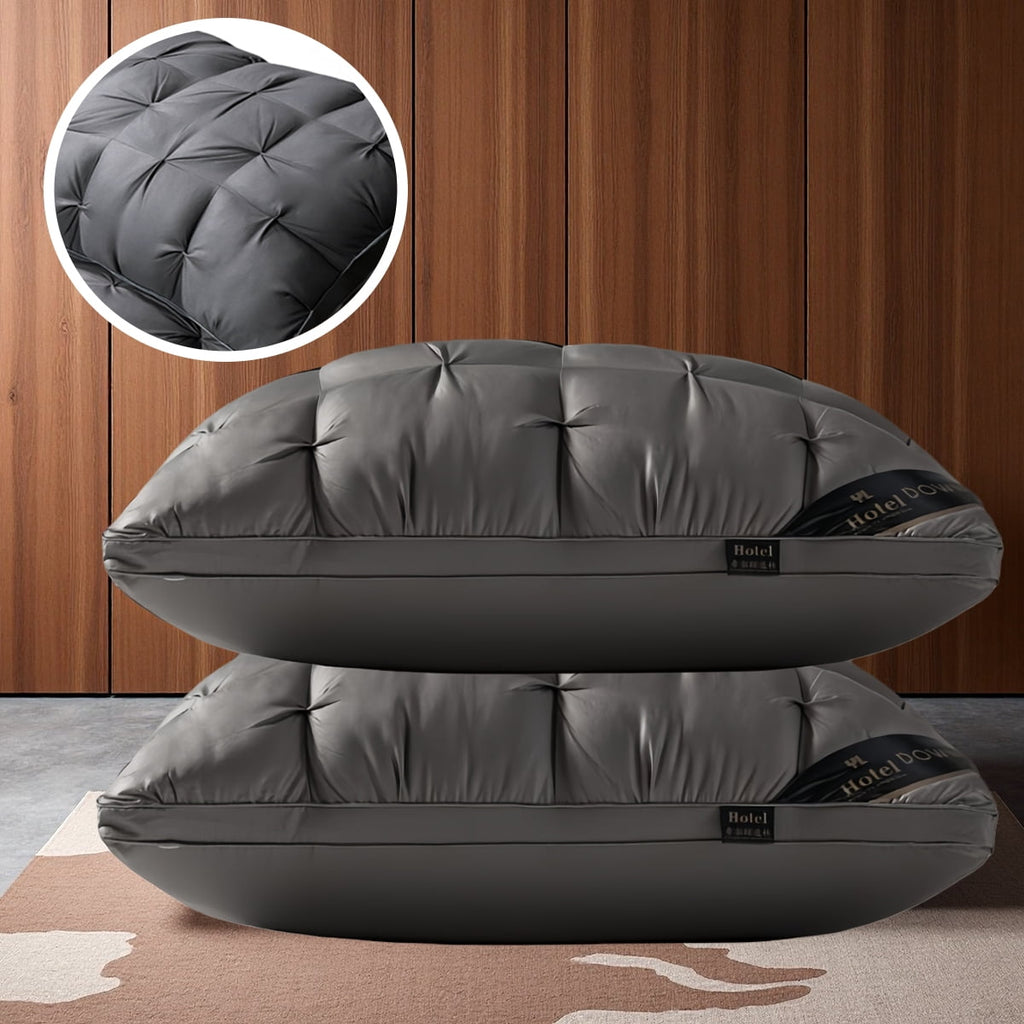 Fluffy Shredded twisted bed pillow-highly breathable large pillow for lateral/supine/prone sleepers, 29 x 19 inch pillow for family b... - Decorative Throw Pillow Cushion for Sofa & Bed Detail