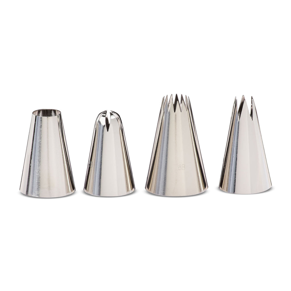 Multi-Functional Large Decorating Tips, 4 Pieces - Innovative Kitchen Helper for Modern Cooking Detail
