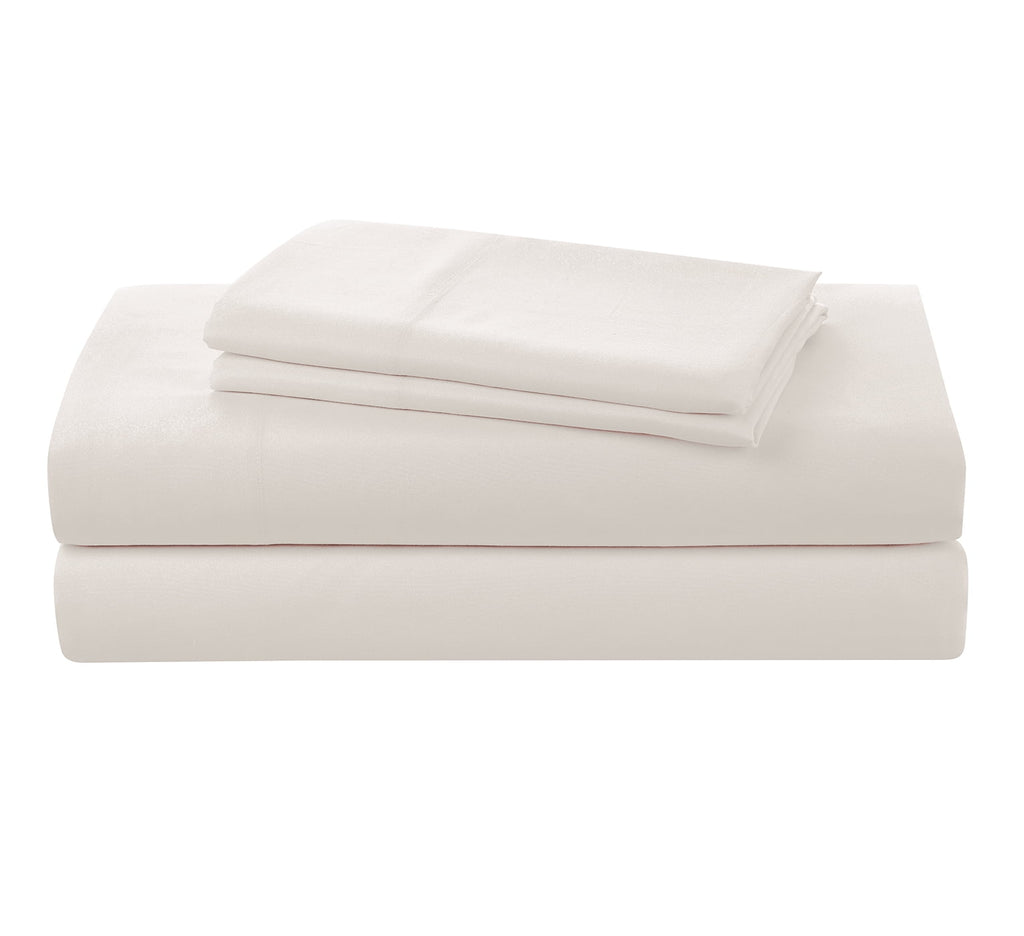 All-Season 7 Piece Beige Bed in a Bag Comforter Set with Sheets, Twin-XL - All-Season Down Alternative Comforter Insert Detail