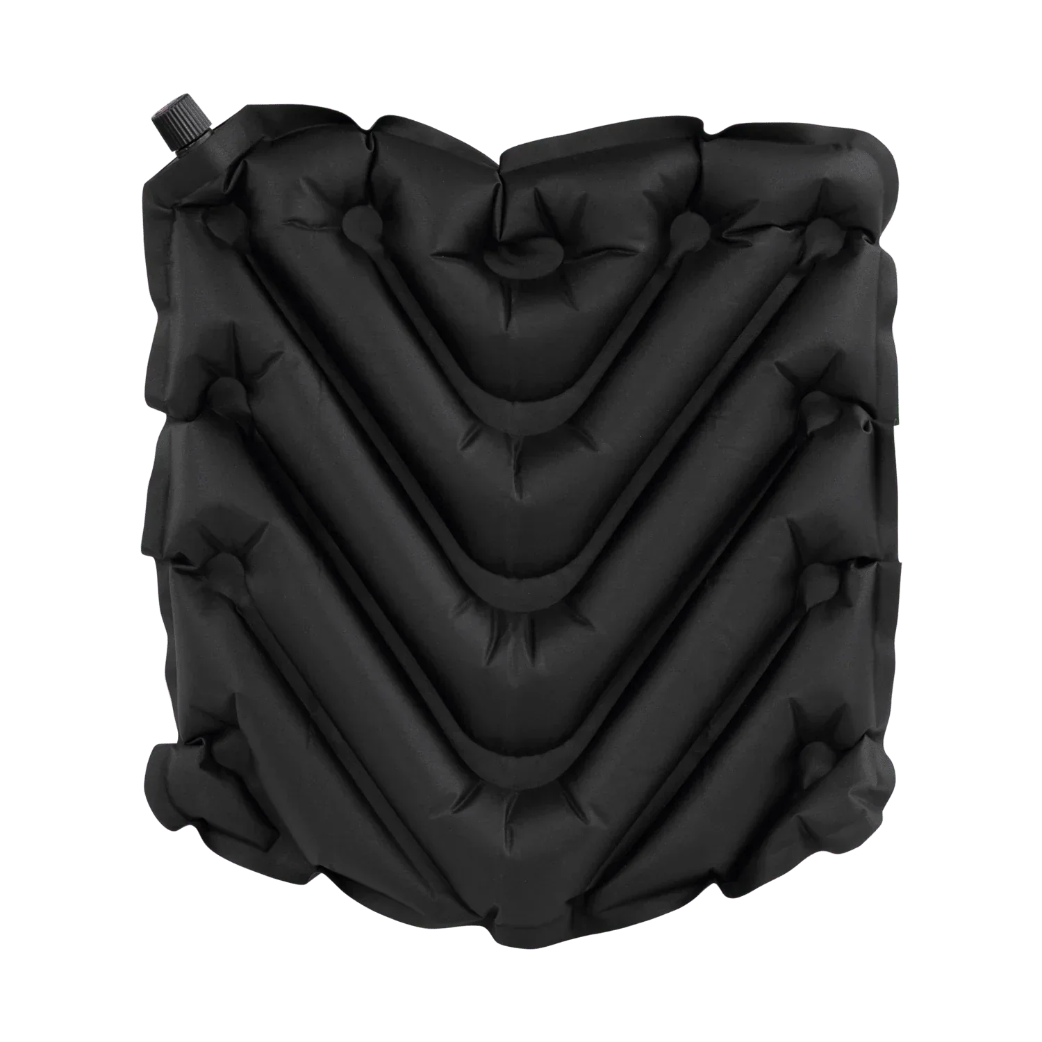 Bleacher-Friendly College V Seat Inflatable Stadium Cushion - Iowa Hawkeyes - Choice 157 - Grandstand Cushion Seat with Secure Under-Bench Hooks Detail