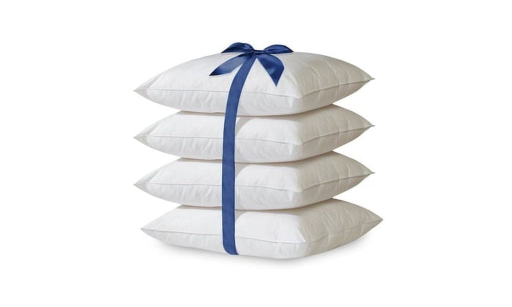 Ergonomic Memory Foam 2-Pack Hypoallergenic Down-Alternative, Throw Pillow Inserts (20" x 20") - Orthopedic Shredded Foam Bed Pillow Set - Default Title