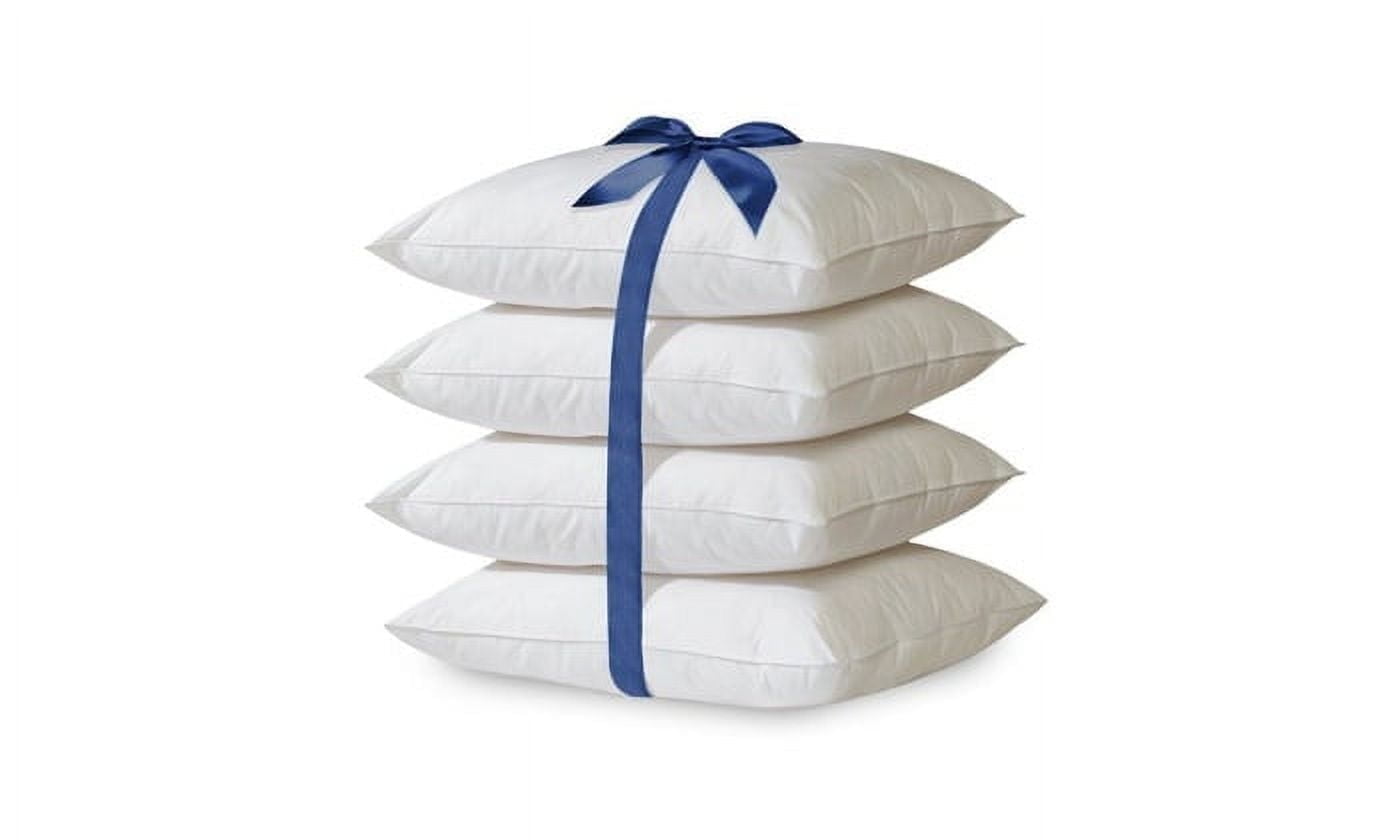 Ergonomic Memory Foam 2-Pack Hypoallergenic Down-Alternative, Throw Pillow Inserts (20" x 20") - Orthopedic Shredded Foam Bed Pillow Set - Default Title
