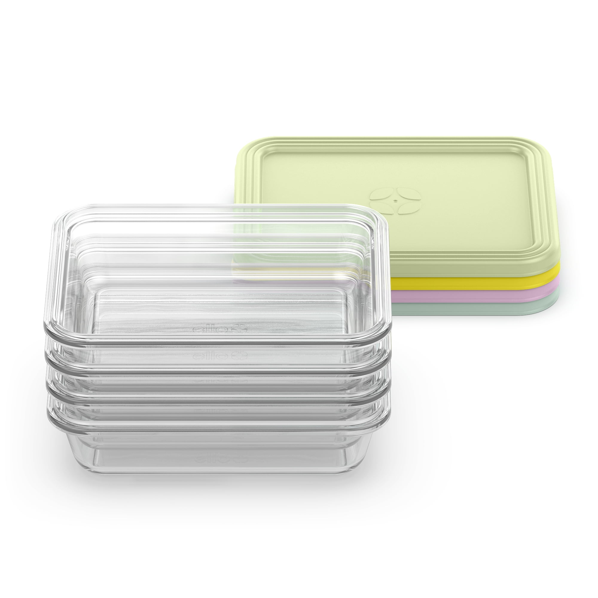 Fun Food Fidget Everyday 4.5 Cup Glass Meal Prep Set - Deliciously Soft Cupcake Sensory Glob Detail