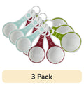 Time-Saving (3 pack) 4-Piece Measuring Cups Set, Multicolor - Kitchen Gadget Tool for Quick Food Prep - Default Title