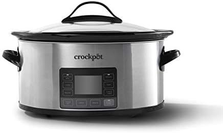 Triple-Insulated Crock-Pot MyTime 6 Quart Programmable Slow Cooker S08D - Digital Crock Pot Slow Cooker for Family Meals - Default Title