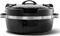 Oval Ceramic Crock-Pot Thermoshield 6 Quart Slow Cooker with Carry Handles S12S - Programmable Slow Cooker with Oval Ceramic Pot - Default Title