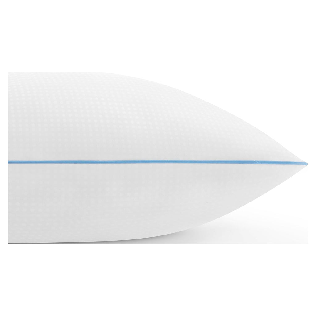 Orthopedic Support Cool Nites Bed Pillow, Standard/Queen, 2 Pack - Orthopedic Shredded Foam Bed Pillow Set Detail