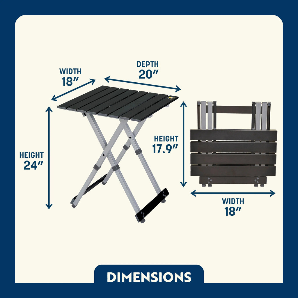Multi-Functional Cook Compact Camp Table 20 - Choice 513 - Multi-Functional Heavy-Duty Grilling Table Counter Detail