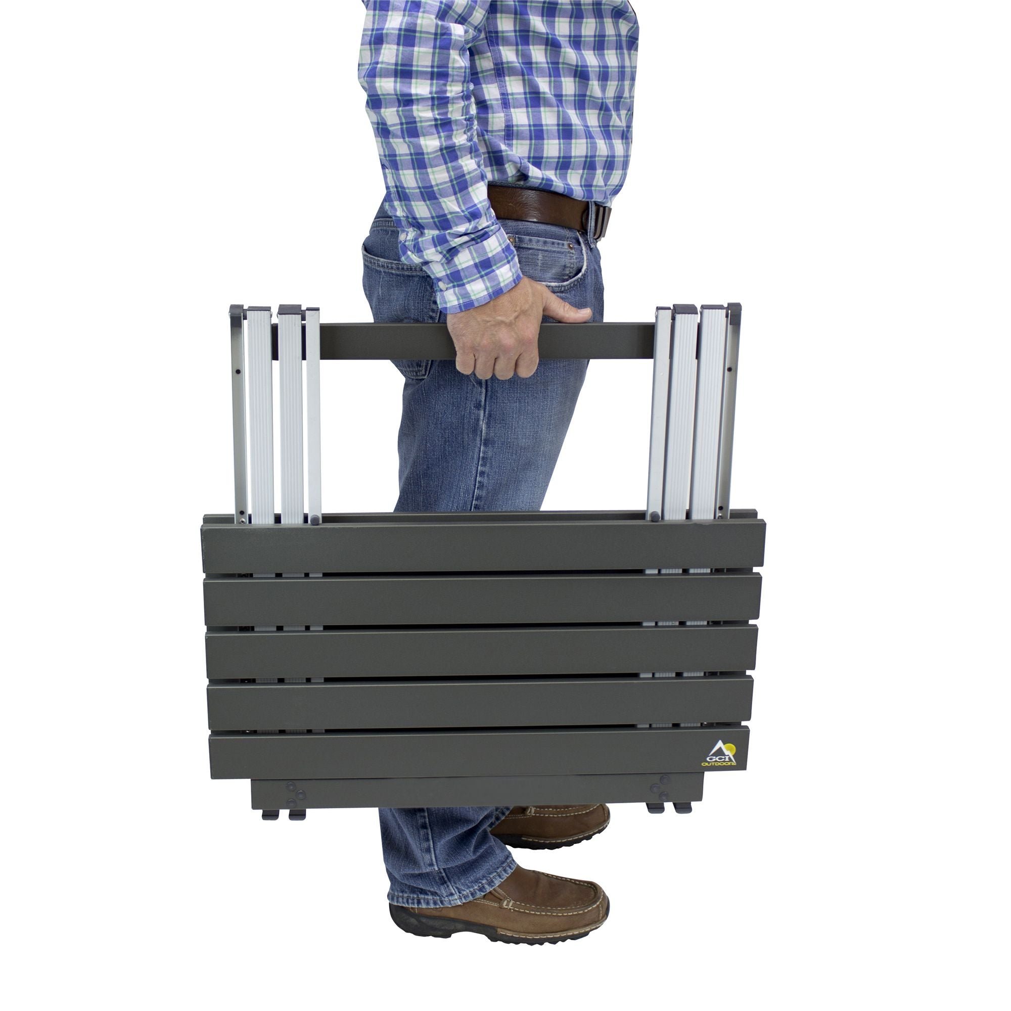 Heavy-Duty Grilling Compact Camp Table 25 - Choice 214 - Multi-Functional Heavy-Duty Grilling Table Counter Detail