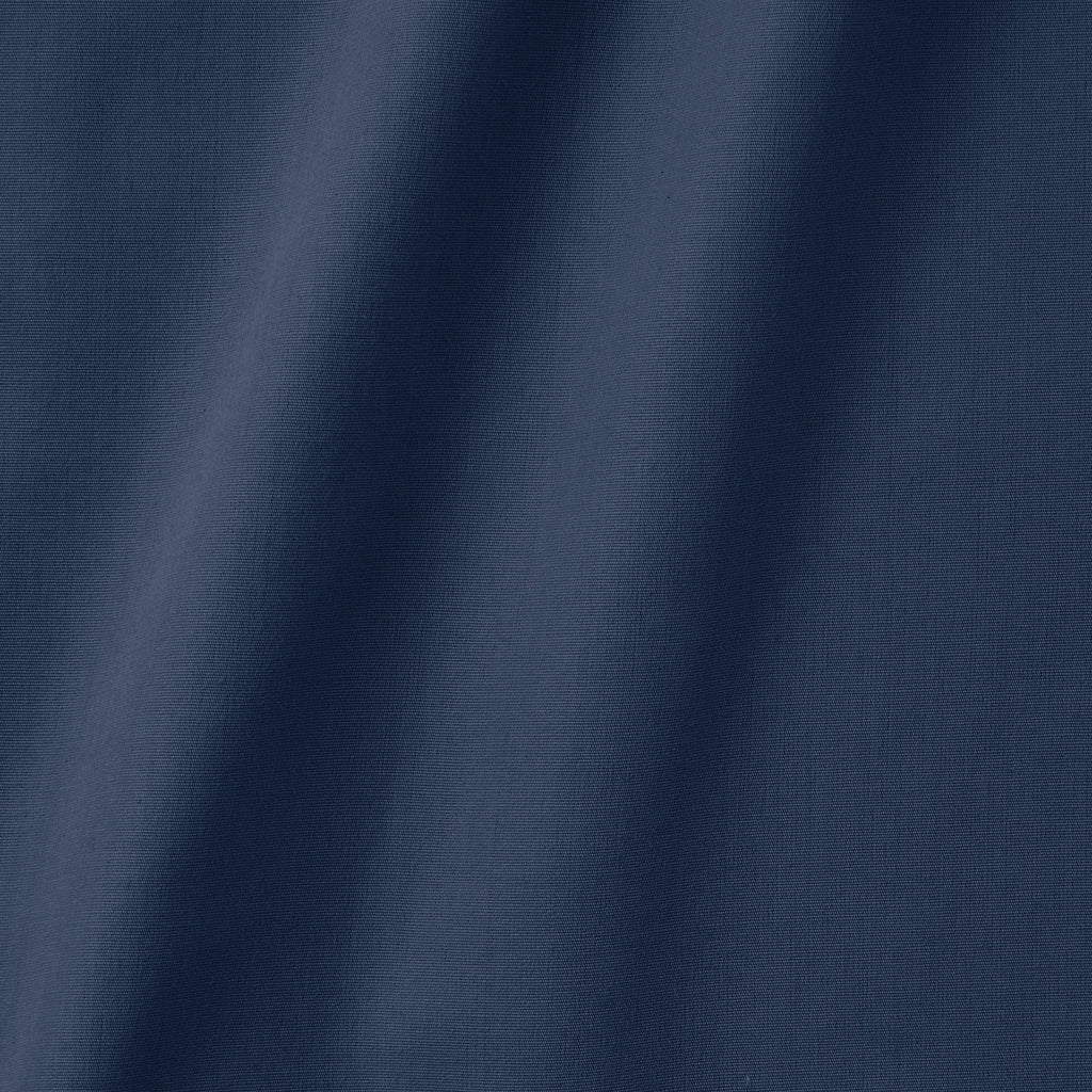 Breathable Luxury 300 Thread Count Easy Care Blue Cove Cotton Blend Percale Flat Bed Sheet, King - Cooling Hotel Quality Bedding Sheets and Pillowcases Detail