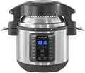 Speed-Cooking Crock-Pot Express Crisp 8 Quart 10-in-1 Pressure Cooker S06F - Smart Multi-Functional Electric Pressure Cooker - Default Title