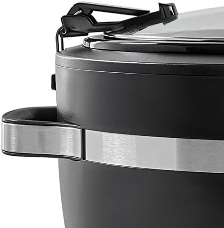 Oval Ceramic Crock-Pot Thermoshield 6 Quart Slow Cooker with Carry Handles S12S - Programmable Slow Cooker with Oval Ceramic Pot Detail