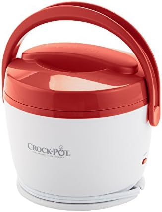 Mini Personal Crock-Pot Portable Lunch Food Warmer – Red S04M - Portable Electric Lunch Box Food Warmer Detail