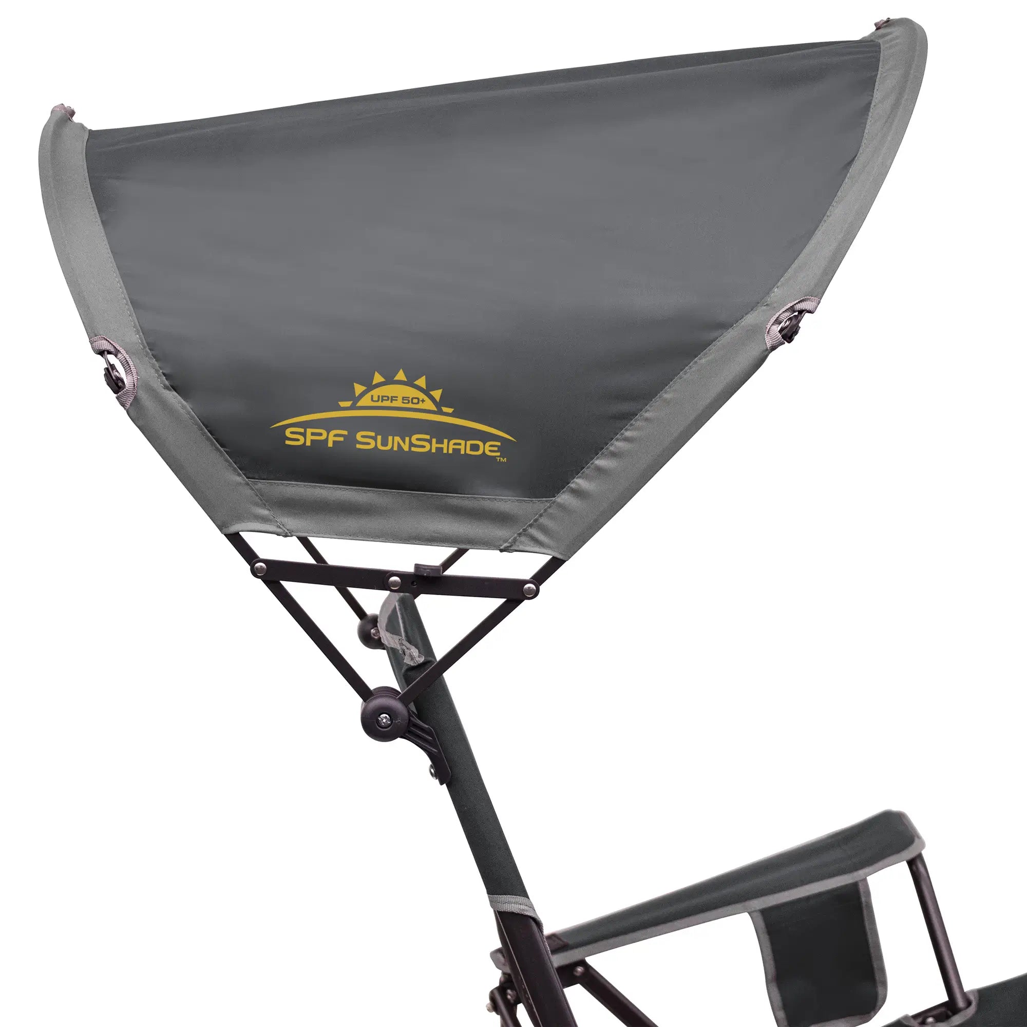 Luxury Camp SunShade Rocker - Choice 550 - Patented Spring-Action Rocking Chair for Camping Detail