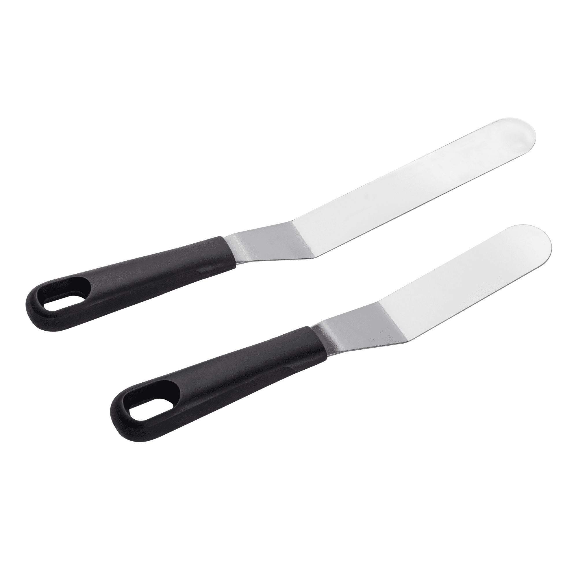 Heavy Duty Stainless Steel Icing Spatulas - High-Precision Culinary Tool for Baking & Cooking Detail