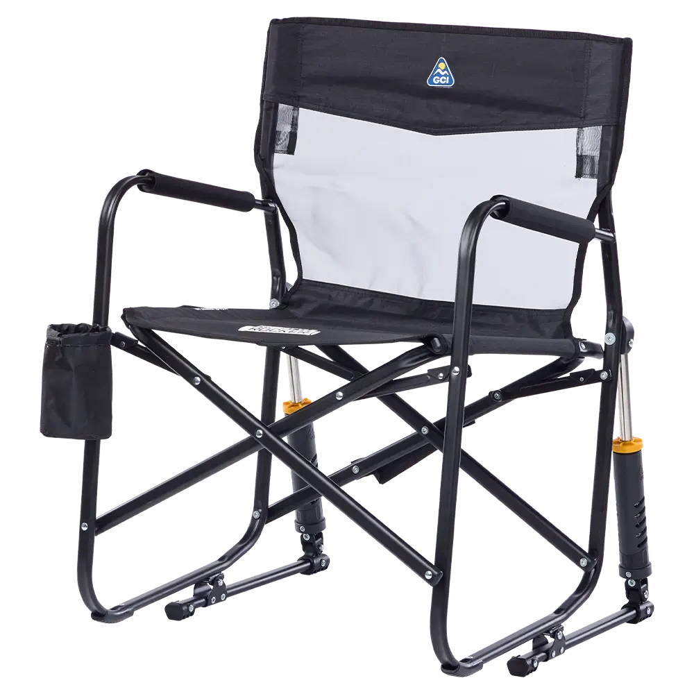 Premium All-Weather Freestyle Rocker Elite - Choice 460 - RoadTrip Rocker Smooth Motion Camp Chair Detail