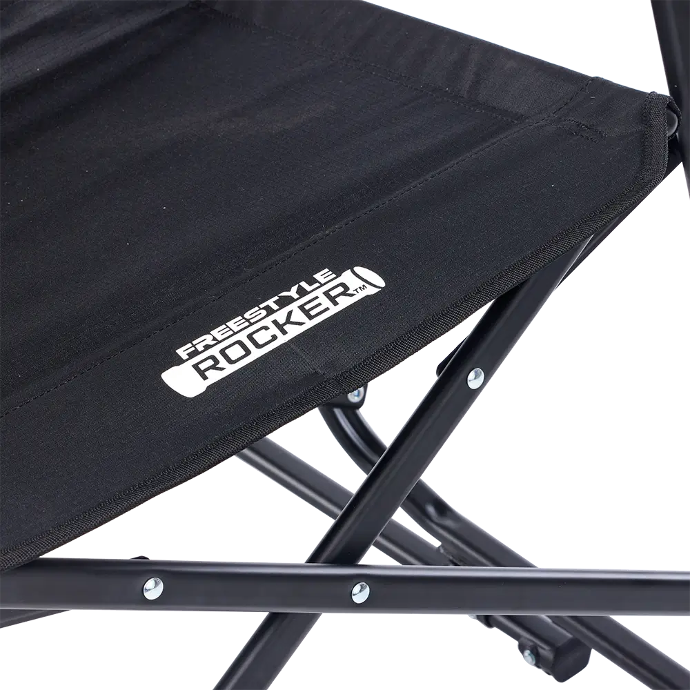 Premium All-Weather Freestyle Rocker Elite - Choice 460 - RoadTrip Rocker Smooth Motion Camp Chair Detail