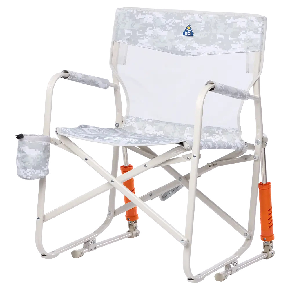 Premium All-Weather Freestyle Rocker Elite - Choice 460 - RoadTrip Rocker Smooth Motion Camp Chair Detail