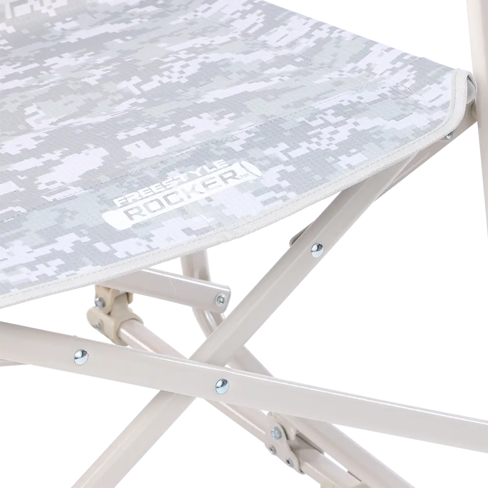 Premium All-Weather Freestyle Rocker Elite - Choice 460 - RoadTrip Rocker Smooth Motion Camp Chair Detail