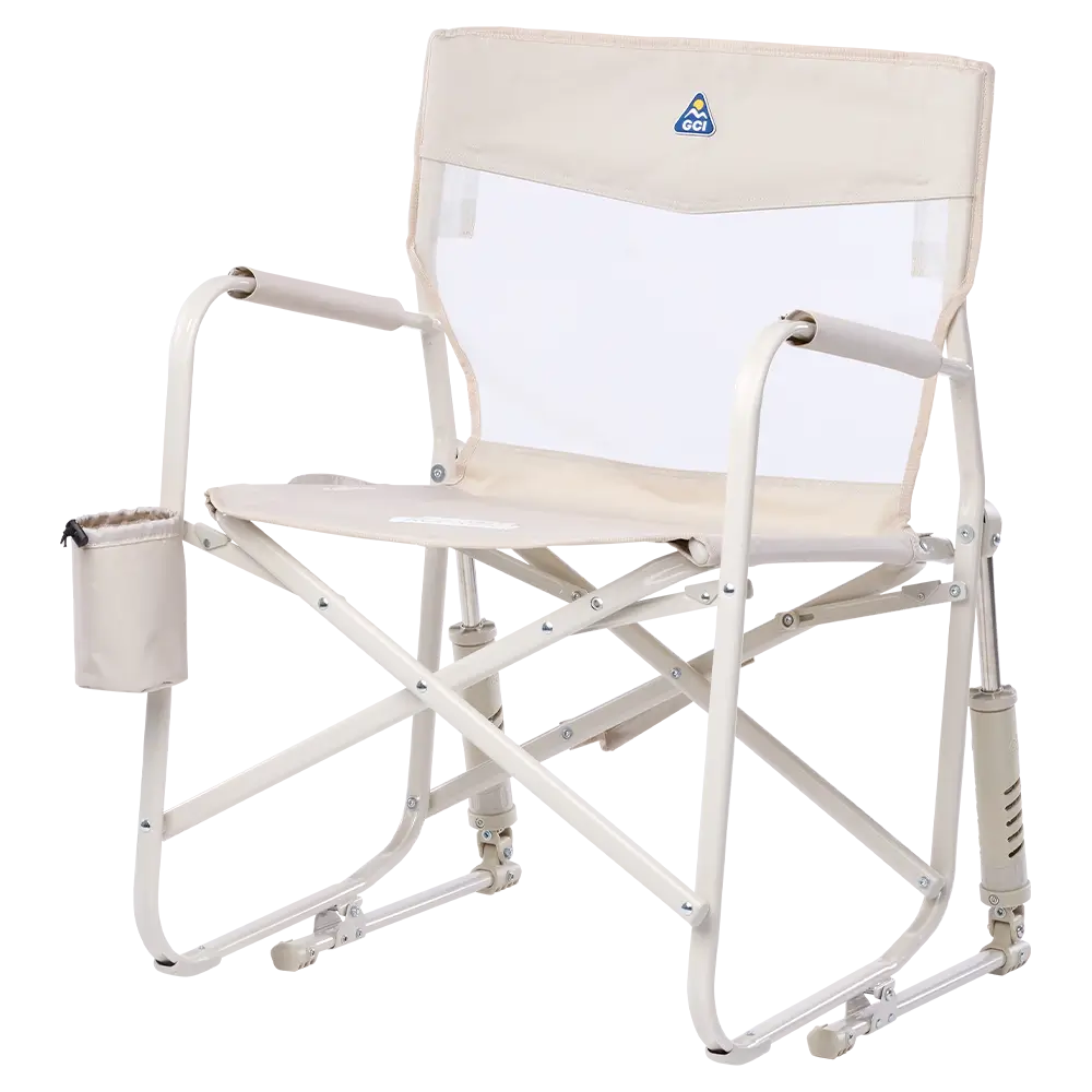 Premium All-Weather Freestyle Rocker Elite - Choice 460 - RoadTrip Rocker Smooth Motion Camp Chair Detail