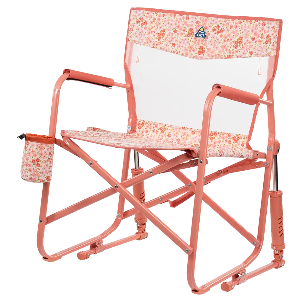 Premium All-Weather Freestyle Rocker Elite - Choice 460 - RoadTrip Rocker Smooth Motion Camp Chair Detail