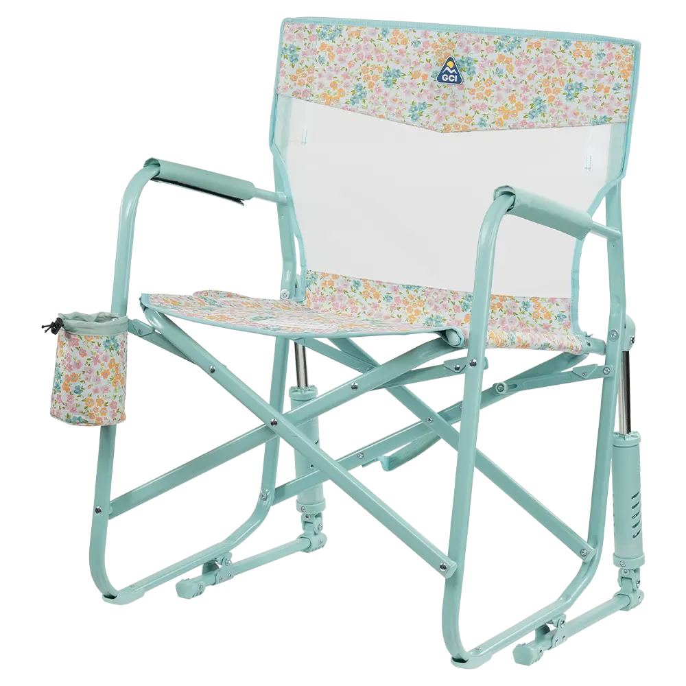 Premium All-Weather Freestyle Rocker Elite - Choice 460 - RoadTrip Rocker Smooth Motion Camp Chair Detail