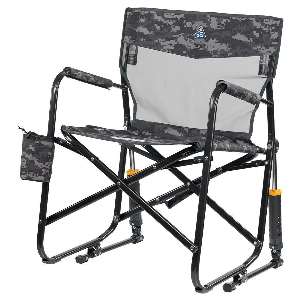 Premium All-Weather Freestyle Rocker Elite - Choice 460 - RoadTrip Rocker Smooth Motion Camp Chair Detail