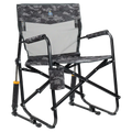 Premium All-Weather Freestyle Rocker Elite - Choice 460 - RoadTrip Rocker Smooth Motion Camp Chair - Cool Gray Camo