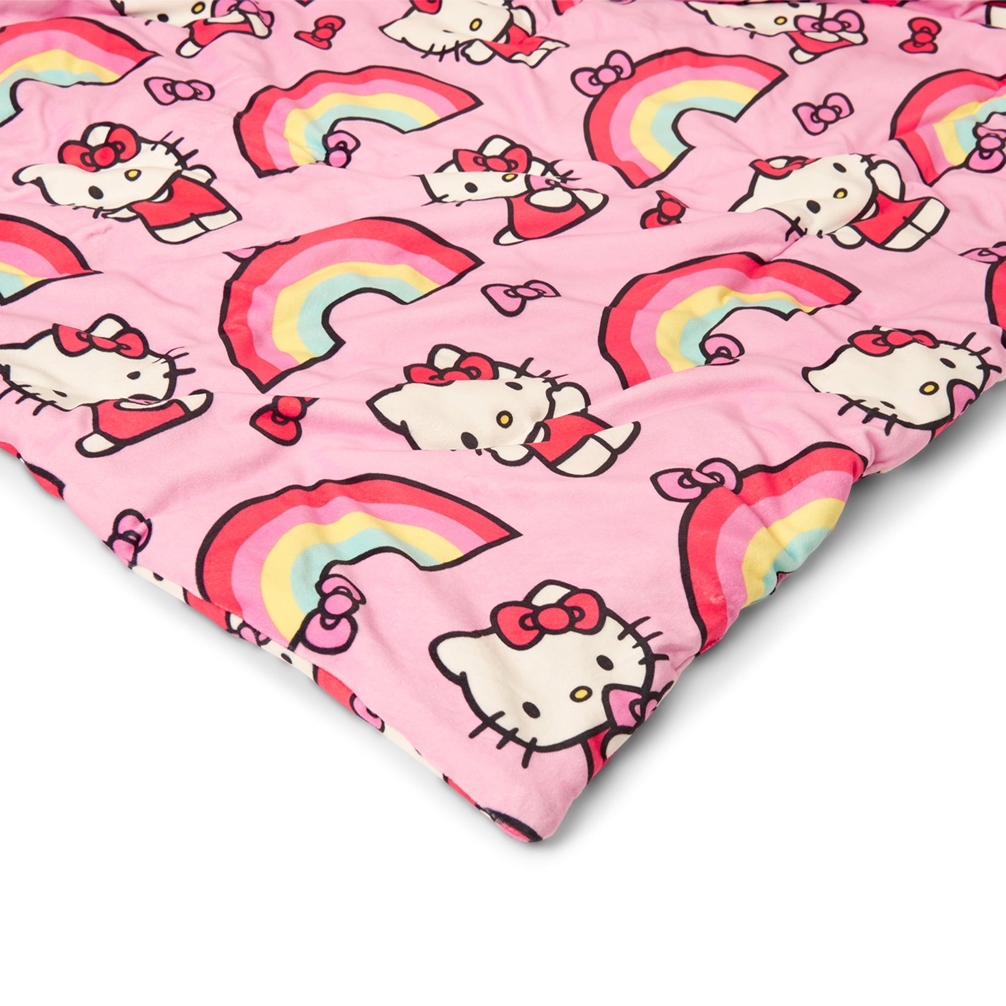 Reversible Sherpa Kids Squishy Cloud Throw Blanket, 46 x 60 inches - Cozy Fleece Throw Blanket for Couch & Bed Detail