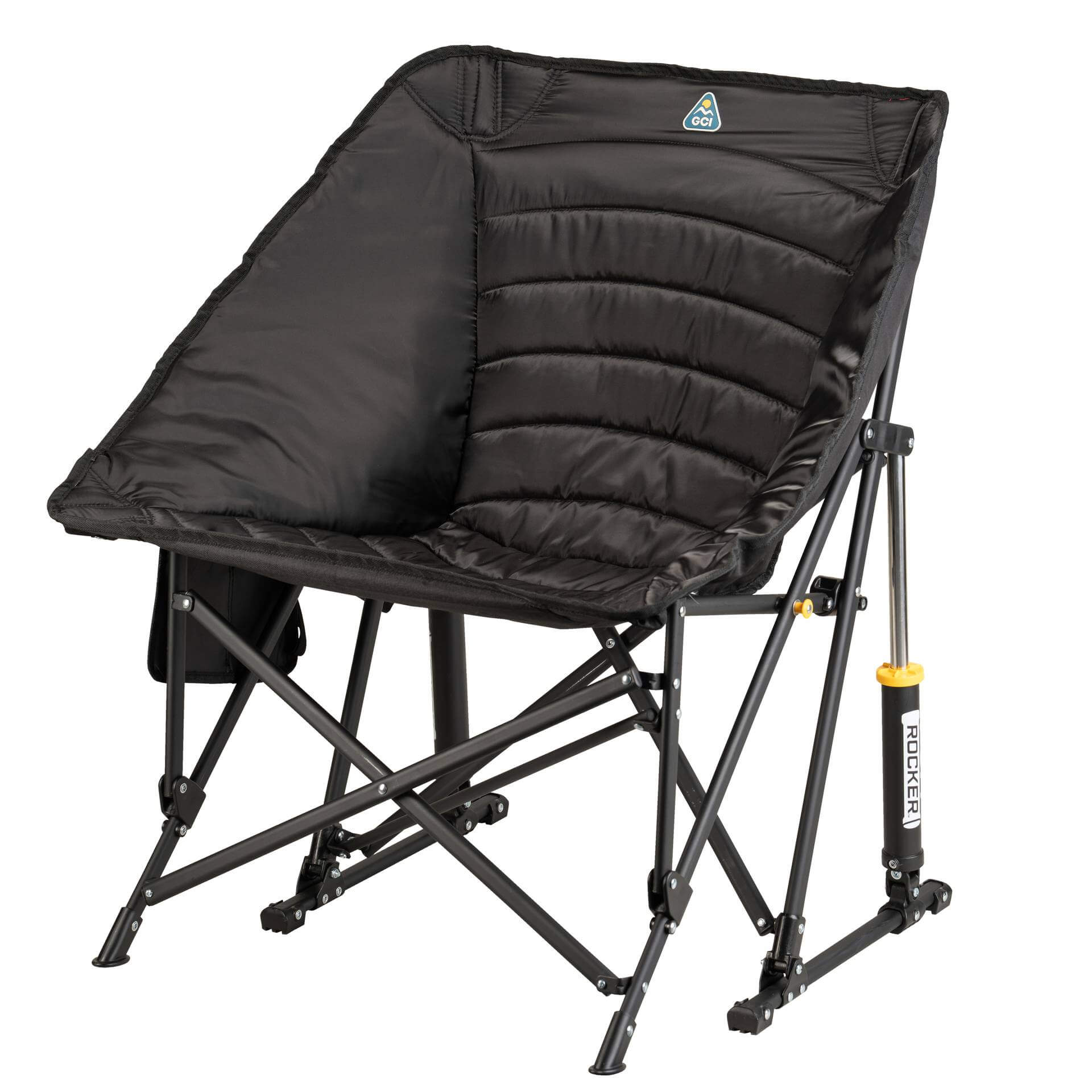 Patented Spring-Action Puff Rocker - Choice 731 - Patented Spring-Action Rocking Chair for Camping Detail