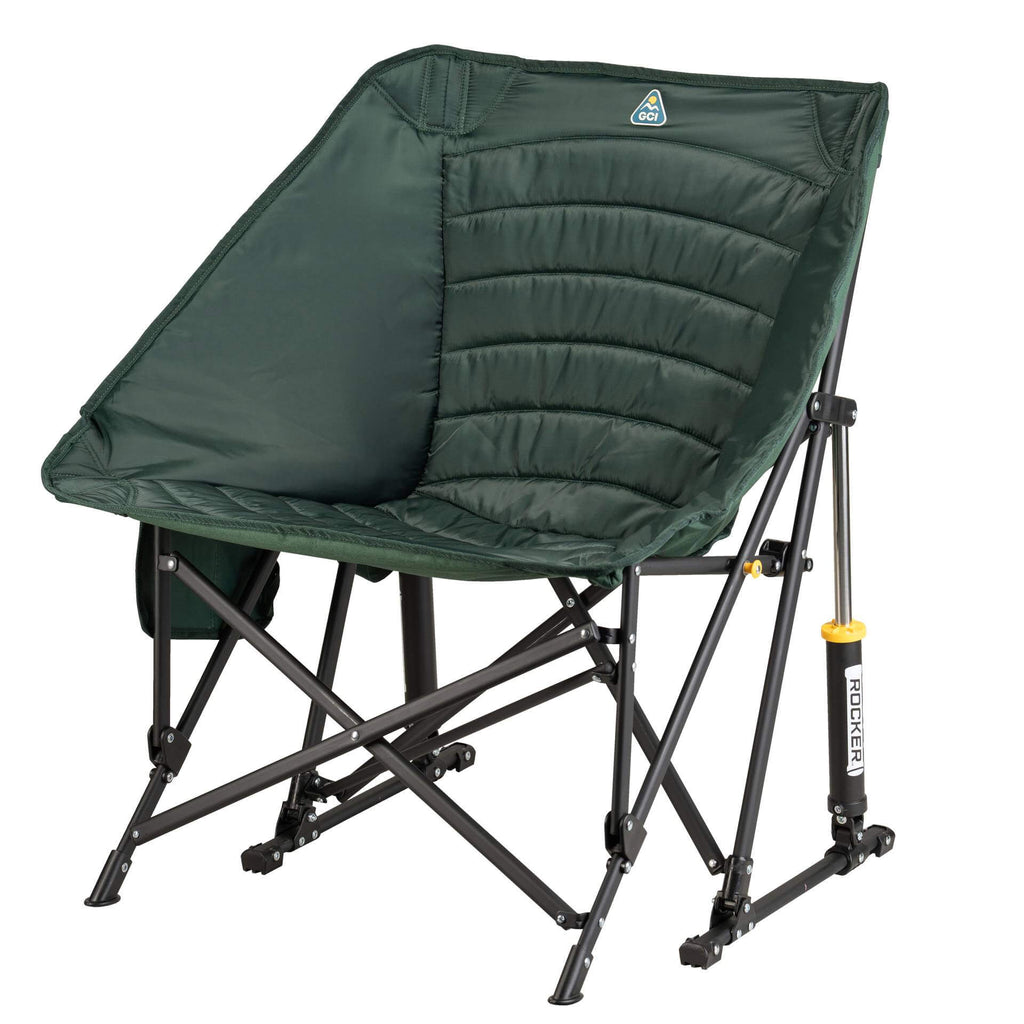 Patented Spring-Action Puff Rocker - Choice 731 - Patented Spring-Action Rocking Chair for Camping Detail
