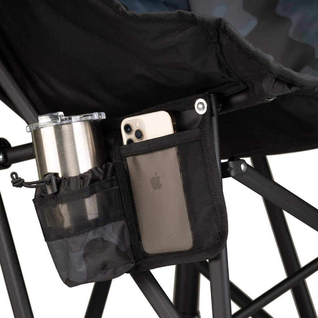 Patented Spring-Action Puff Rocker - Choice 731 - Patented Spring-Action Rocking Chair for Camping Detail