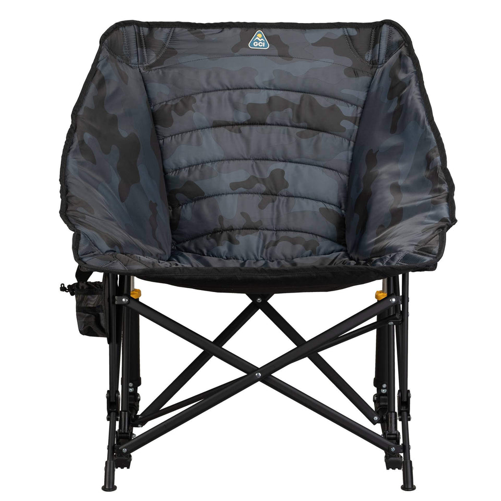 Patented Spring-Action Puff Rocker - Choice 731 - Patented Spring-Action Rocking Chair for Camping Detail