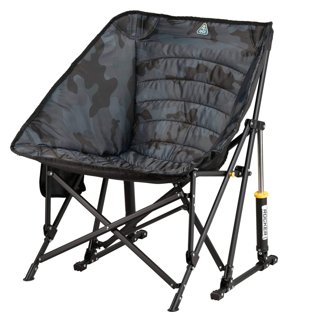 Patented Spring-Action Puff Rocker - Choice 731 - Patented Spring-Action Rocking Chair for Camping Detail