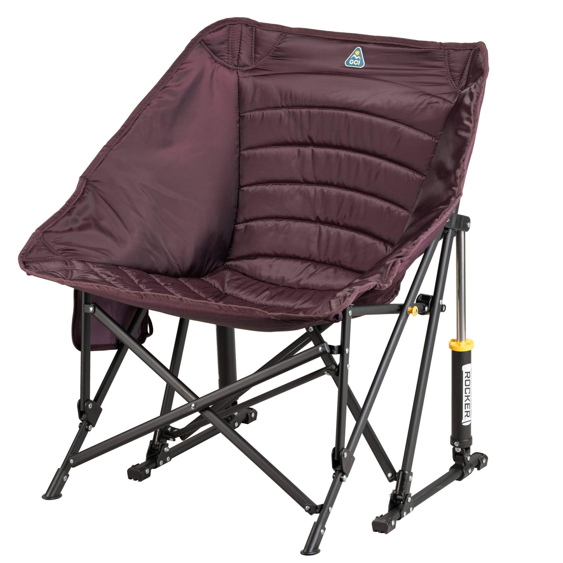 Patented Spring-Action Puff Rocker - Choice 731 - Patented Spring-Action Rocking Chair for Camping Detail