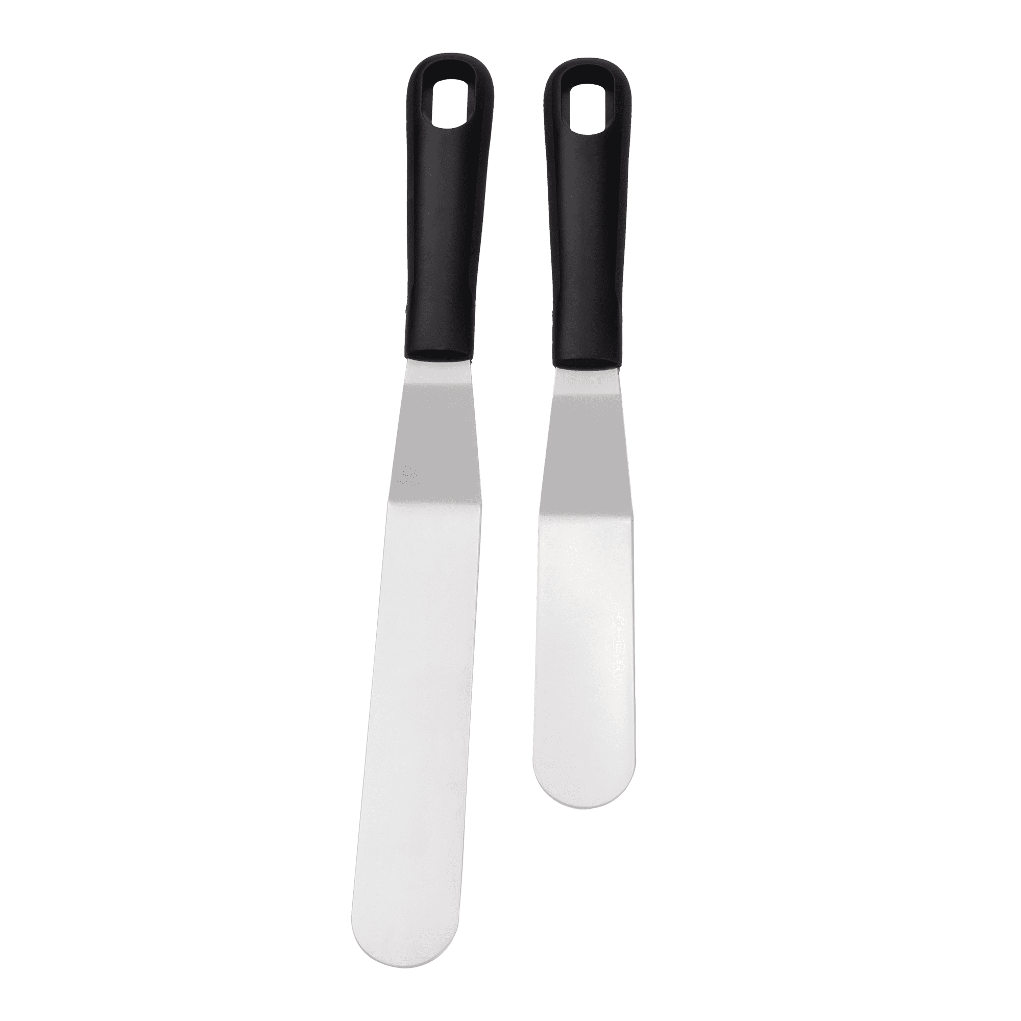 Heavy Duty Stainless Steel Icing Spatulas - High-Precision Culinary Tool for Baking & Cooking Detail