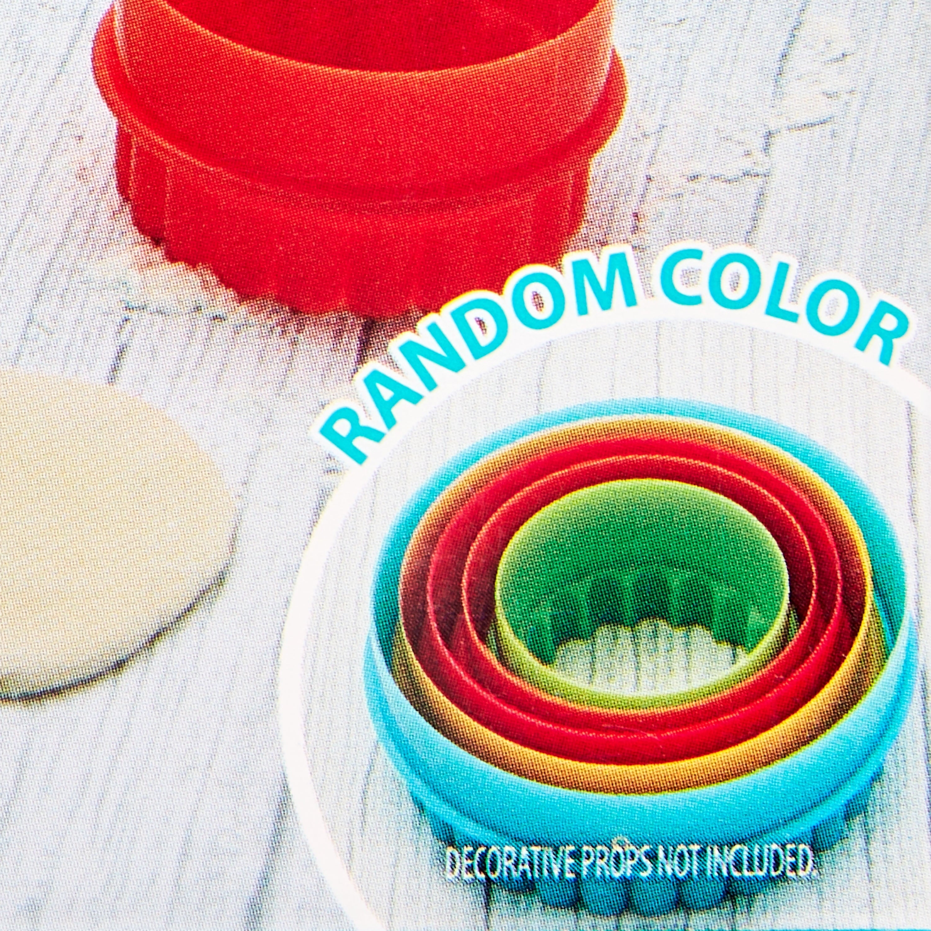 Ergonomic Manual Round Double-Sided Plastic Cookie Cutter Set, 5 Pieces - Kitchen Gadget Tool for Quick Food Prep Detail