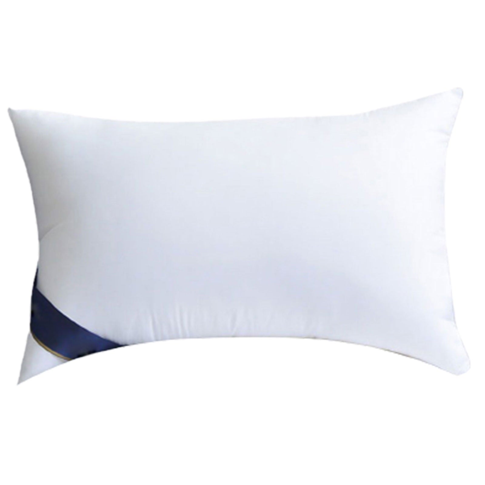 Decorative Plump 2Pcs Soft Feather Velvet Down Pillow Standard Size, Hotel-grade Feather Pillow for Sleeping, Skin-friendly Cotton Fab... - Hotel Quality Plush Sleeping Pillows Detail