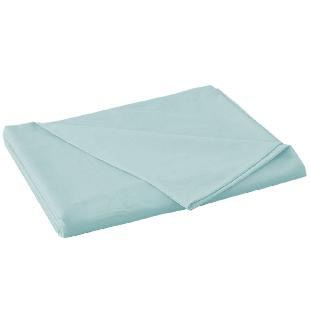 Wrinkle-Resistant Under $5 Clearance! InsCrazy Bed Sheet, 100% Cotton Household Solid Color, Soft and breathable Bed Sheet Piece 66 x 96" - Cooling Hotel Quality Bedding Sheets and Pillowcases Detail