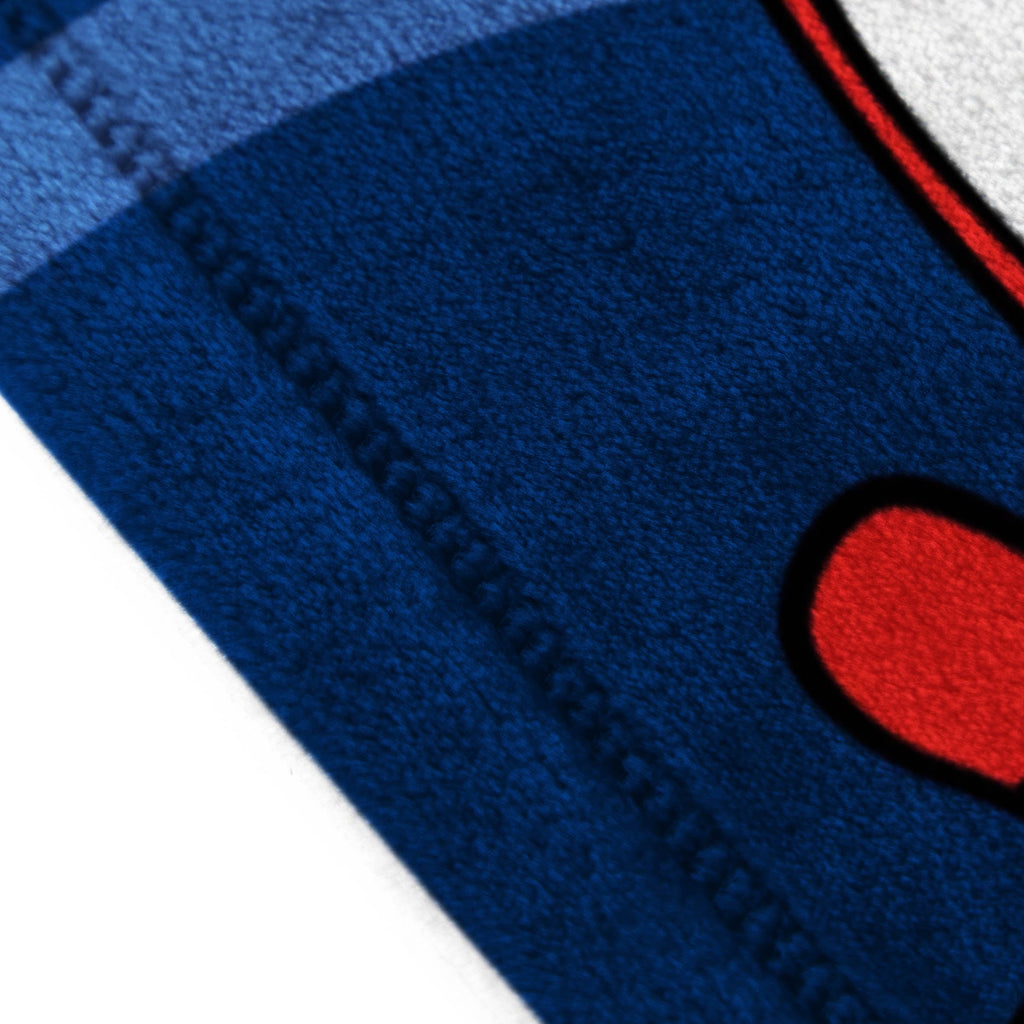 Cozy Fleece Spidey and His Amazing Friends Kids Plush Twin/Full Blanket, 62 x 90, Microfiber, Blue and Red - Luxury Knitted Decorative Throw Blanket with Fringes Detail
