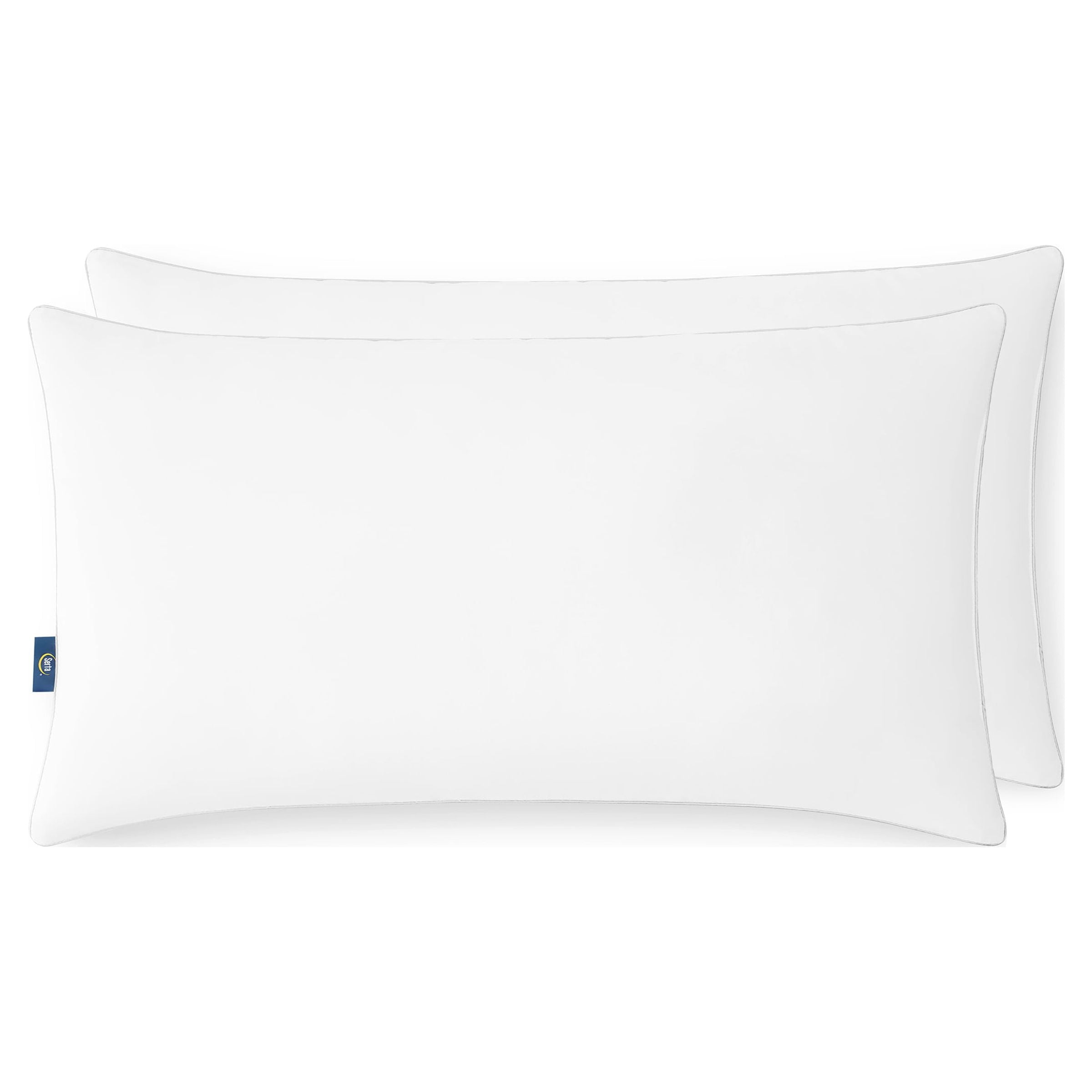 Orthopedic Support Endless Comfort Bed Pillow, King, 2 Pack - Orthopedic Shredded Foam Bed Pillow Set Detail