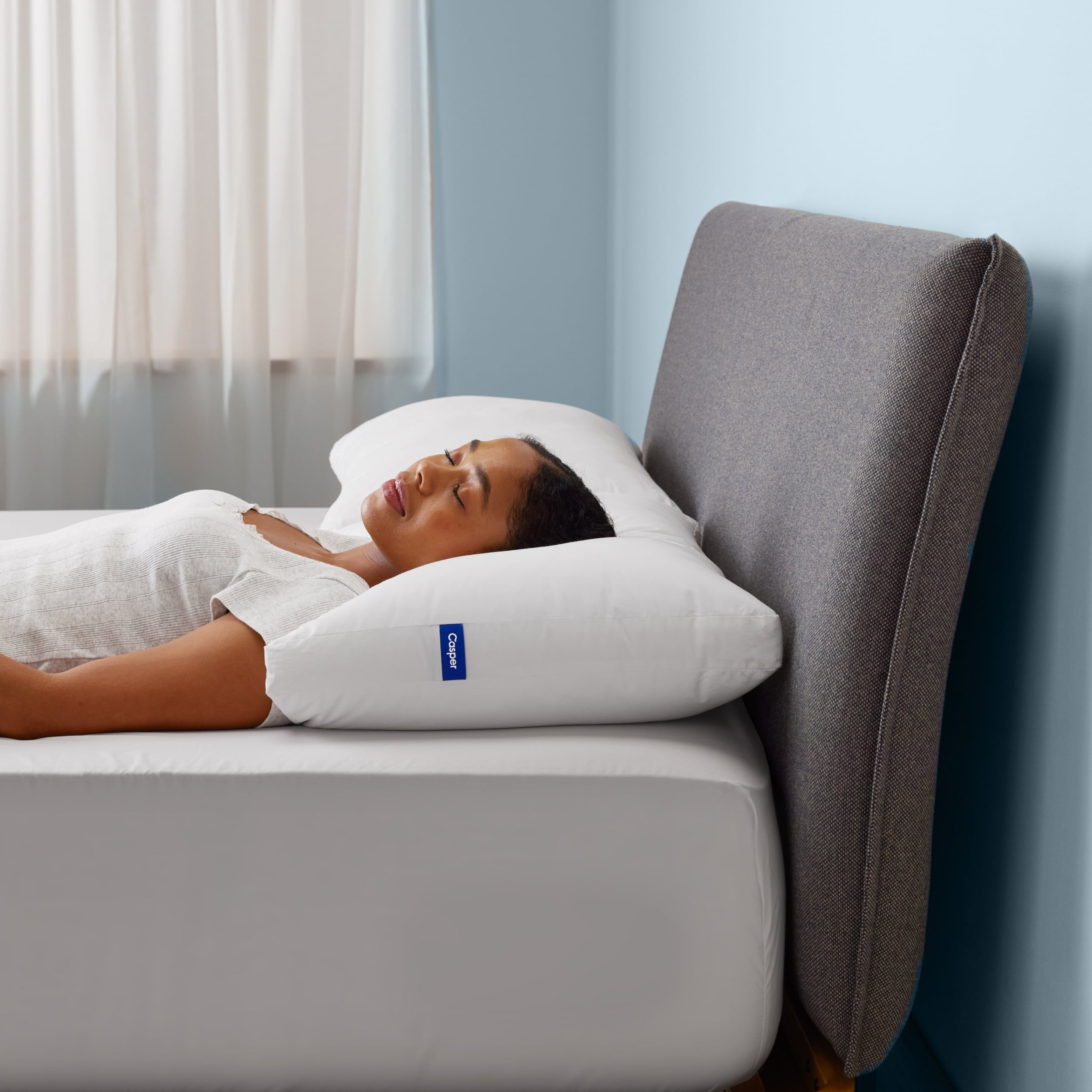Ergonomic Memory Foam Essential Pillow, Standard - Decorative Throw Pillow Cushion for Sofa & Bed Detail
