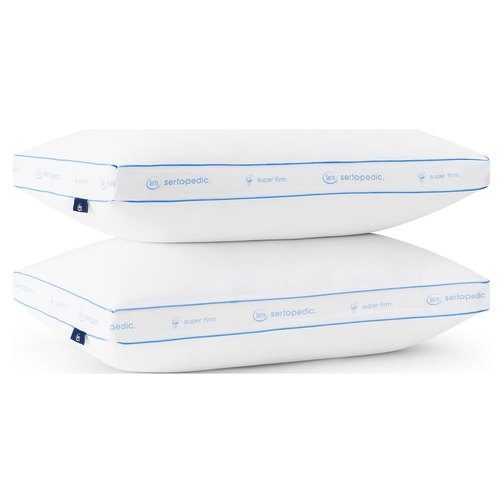 Hotel Collection Extra Firm Pillow, Standard/Queen, 2 Pack, Hypoallergenic - Hotel Quality Plush Sleeping Pillows Detail