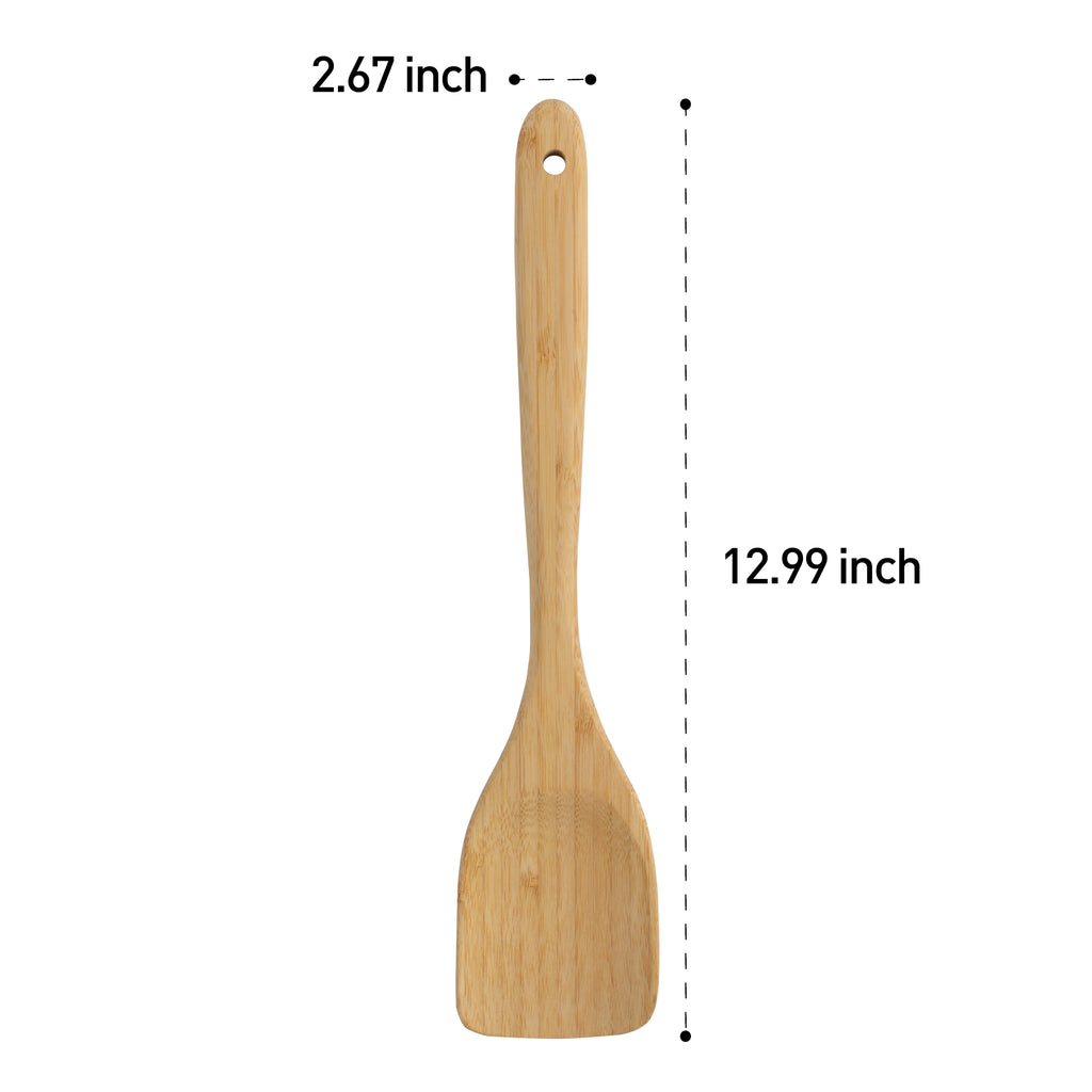 Professional Grade Bamboo Turner, Crafted , Cooking and Kitchen, 12.99 x 2.67 x 0.59 inch. - Heavy Duty Stainless Steel Kitchen Shears Detail