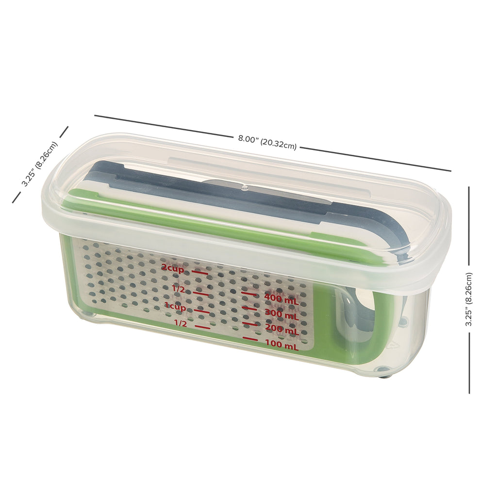 Innovative Compact Grate & Slice Set - Innovative Kitchen Helper for Modern Cooking Detail